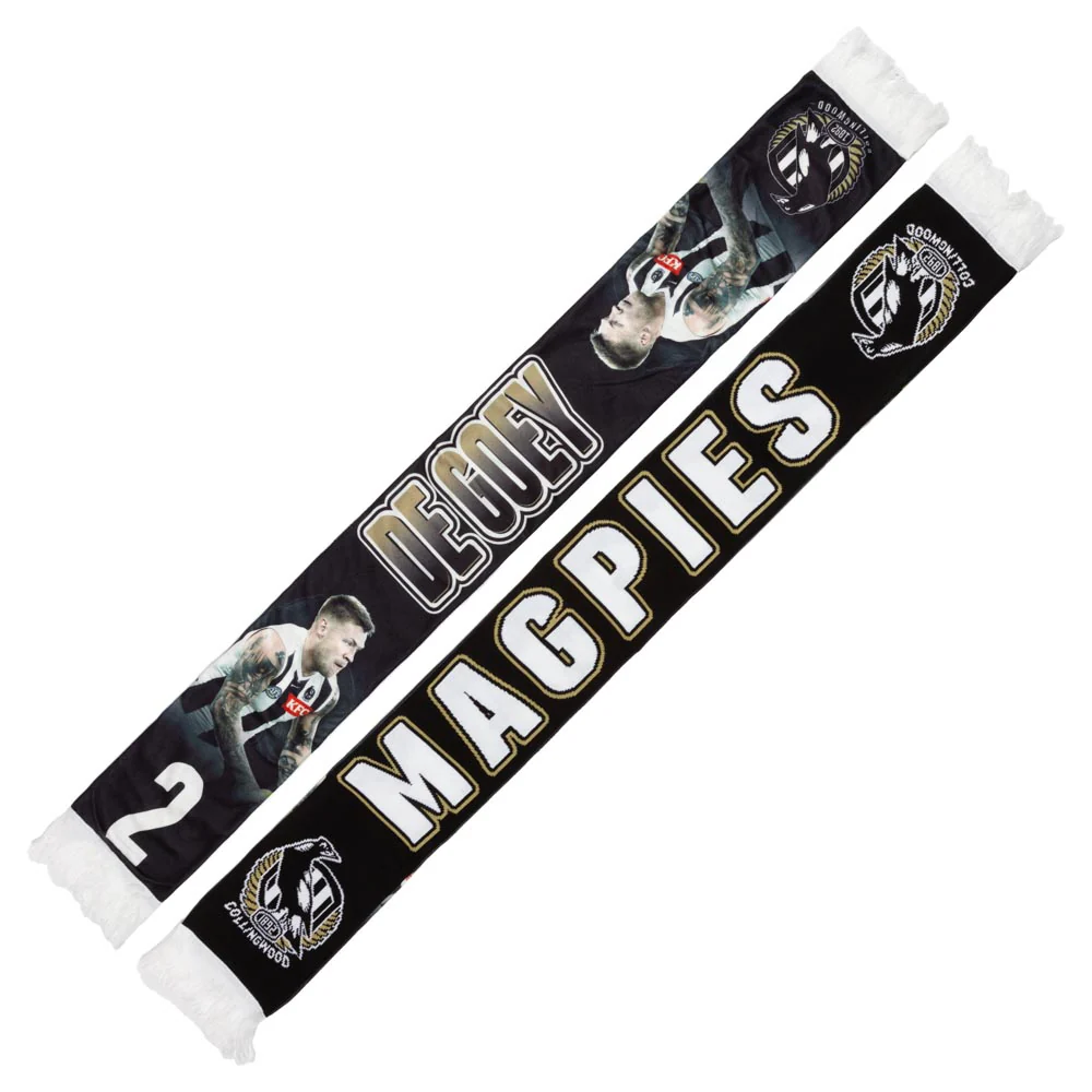 Collingwood Player Scarf - Jordan De Goey - Image 2