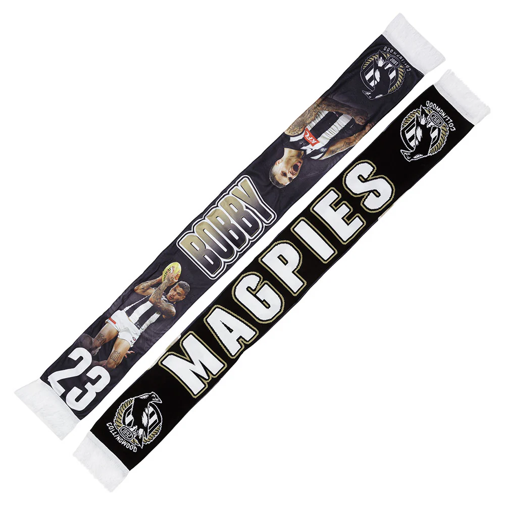 Collingwood Player Scarf - Bobby Hill
