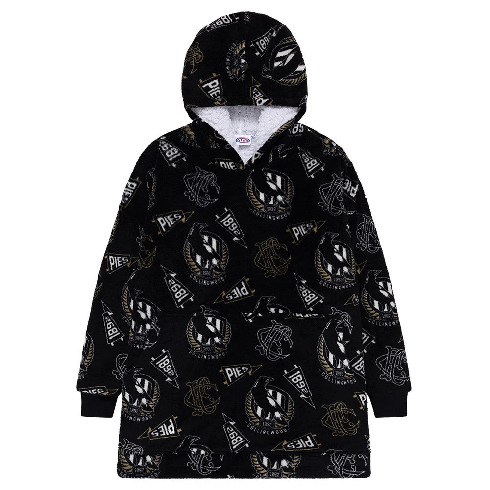 Collingwood Adult Sherpie Oversized Fleece Hoodie - Image 6