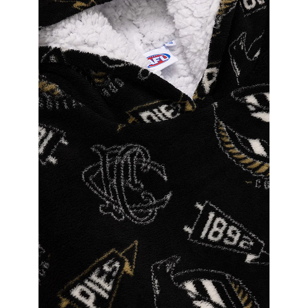 Collingwood Adult Sherpie Oversized Fleece Hoodie - Image 7