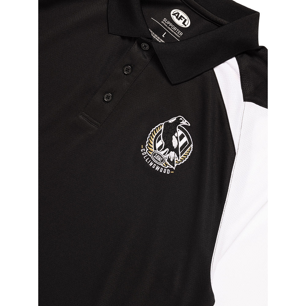 Collingwood Mens Performance Polo - Image 5