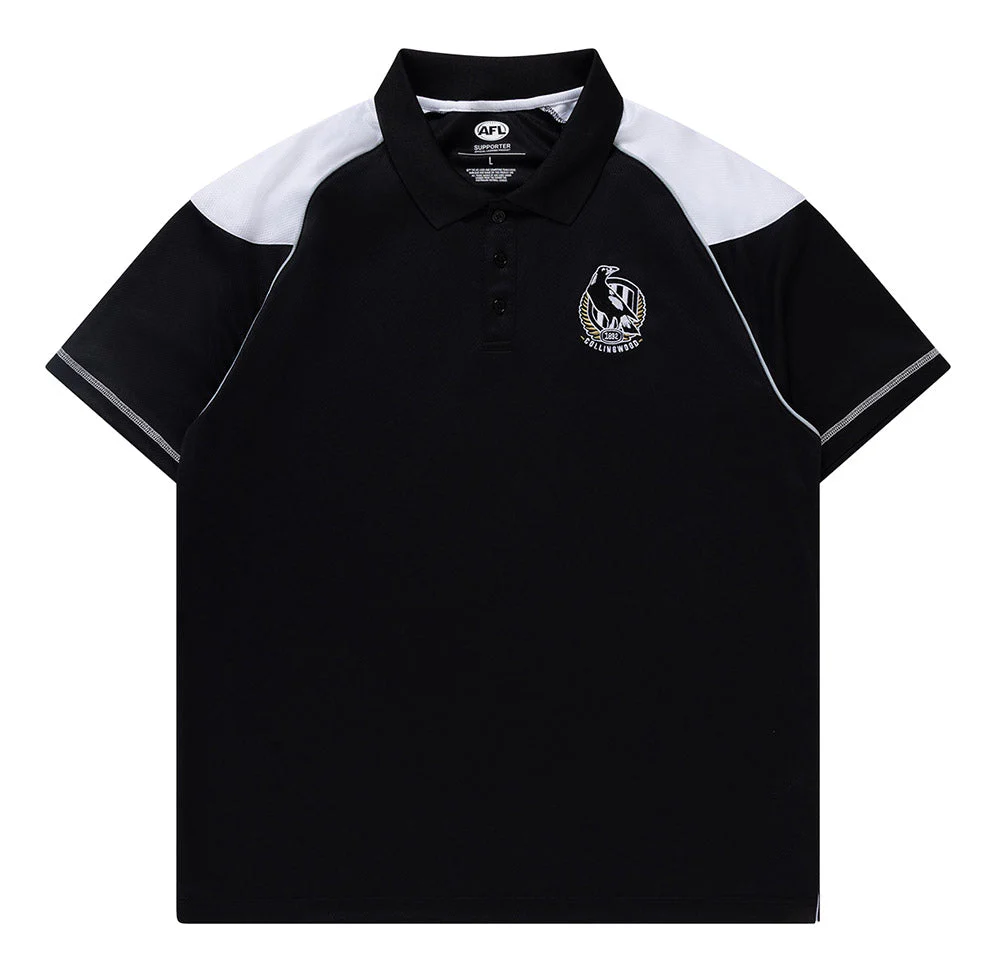 Collingwood Mens Performance Polo - Image 5