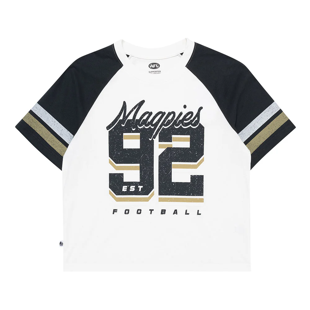 Collingwood 2-Tone Womens Raglan Tee