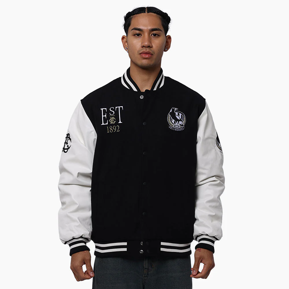 Collingwood Script Varsity Jacket