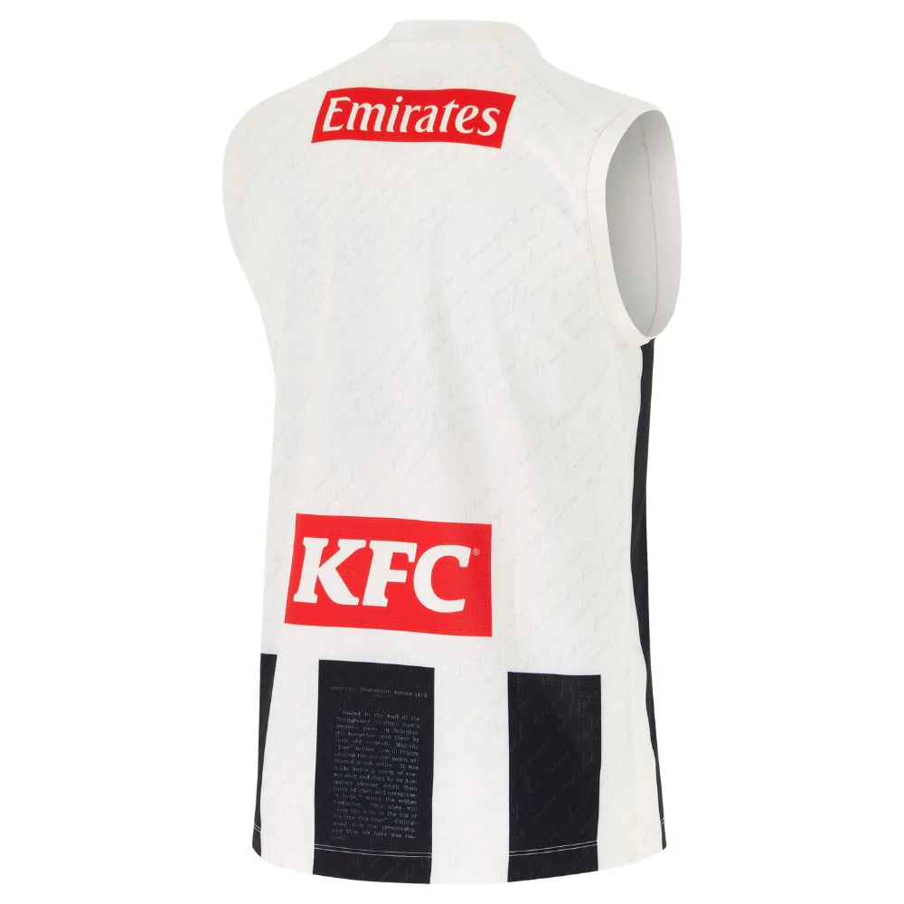 Collingwood 2025 Authentic Anzac Guernsey - Image 2