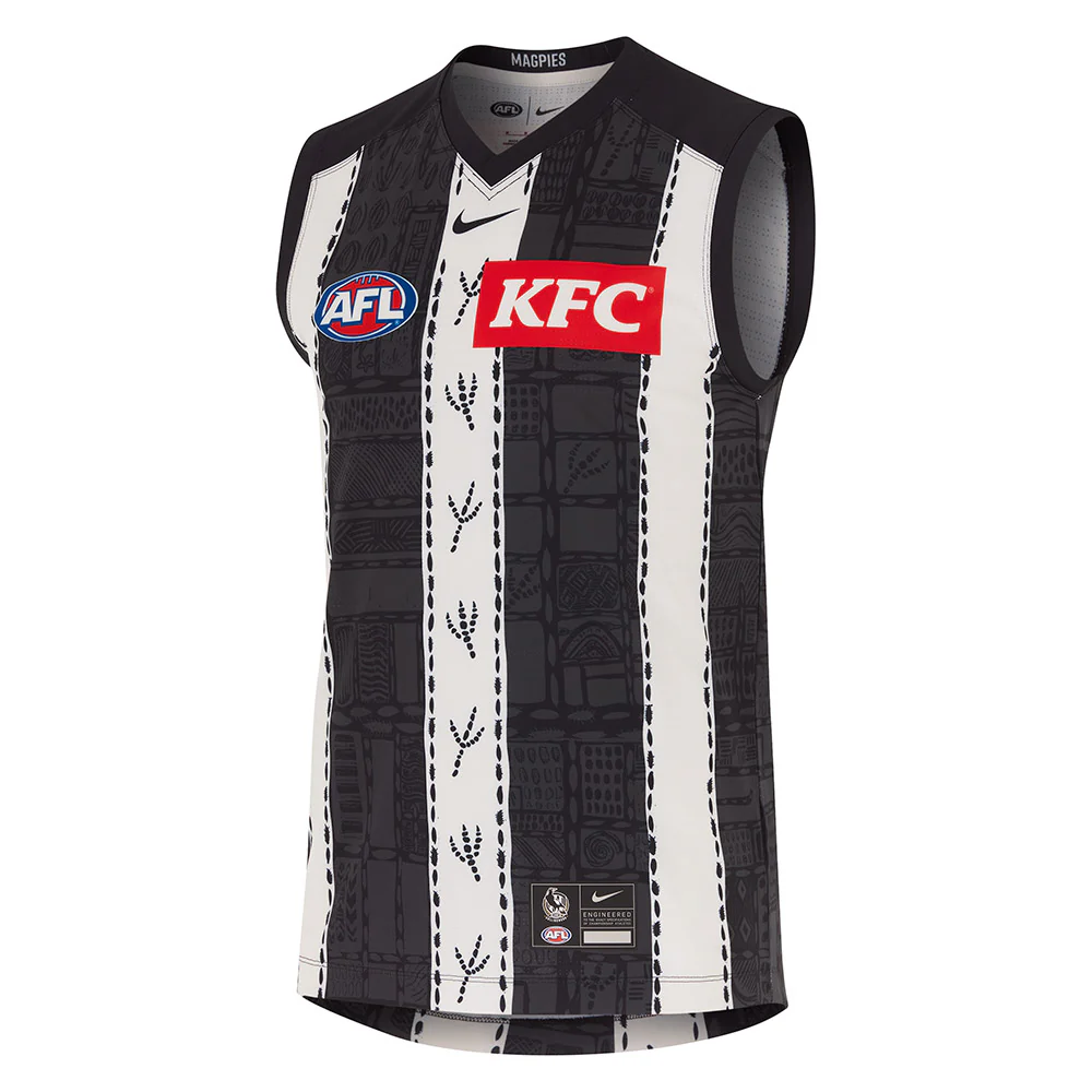 Collingwood 2025 Authentic Adults Indigenous Guernsey