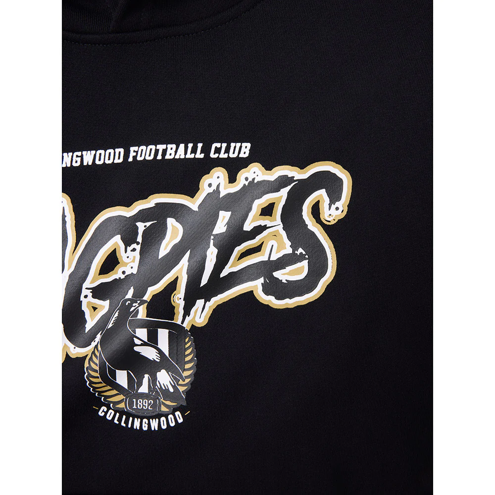 Collingwood Youth Bold Graphic Hoodie - Image 3