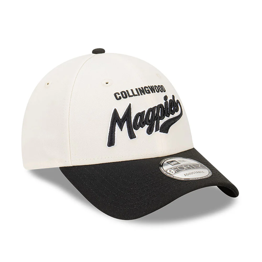Collingwood New Era 9forty 2-Tone Script Cap - Image 2