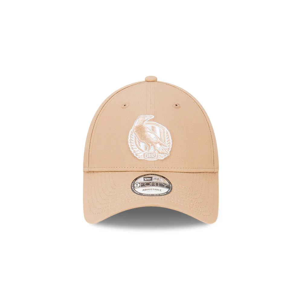 Collingwood New Era Camel 9forty Cap - Image 3