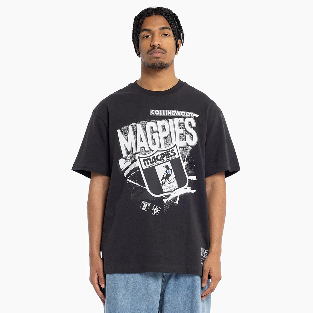 Collingwood Mitchell & Ness Abstract Logo Tee