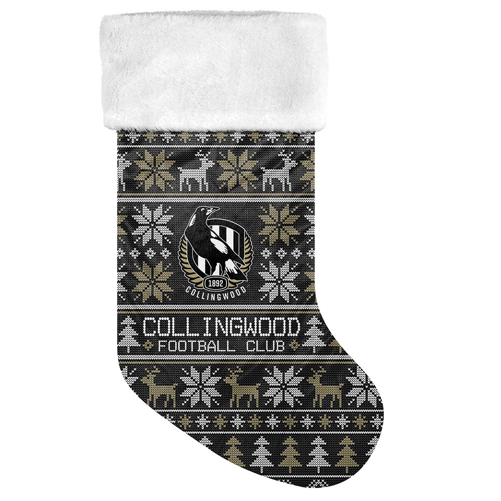 Collingwood Jumbo Xmas Stocking