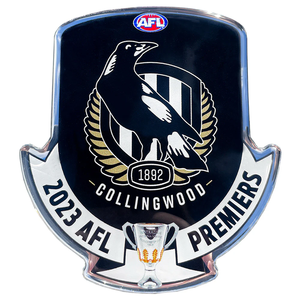 Collingwood 2023 Premiers Car Decal