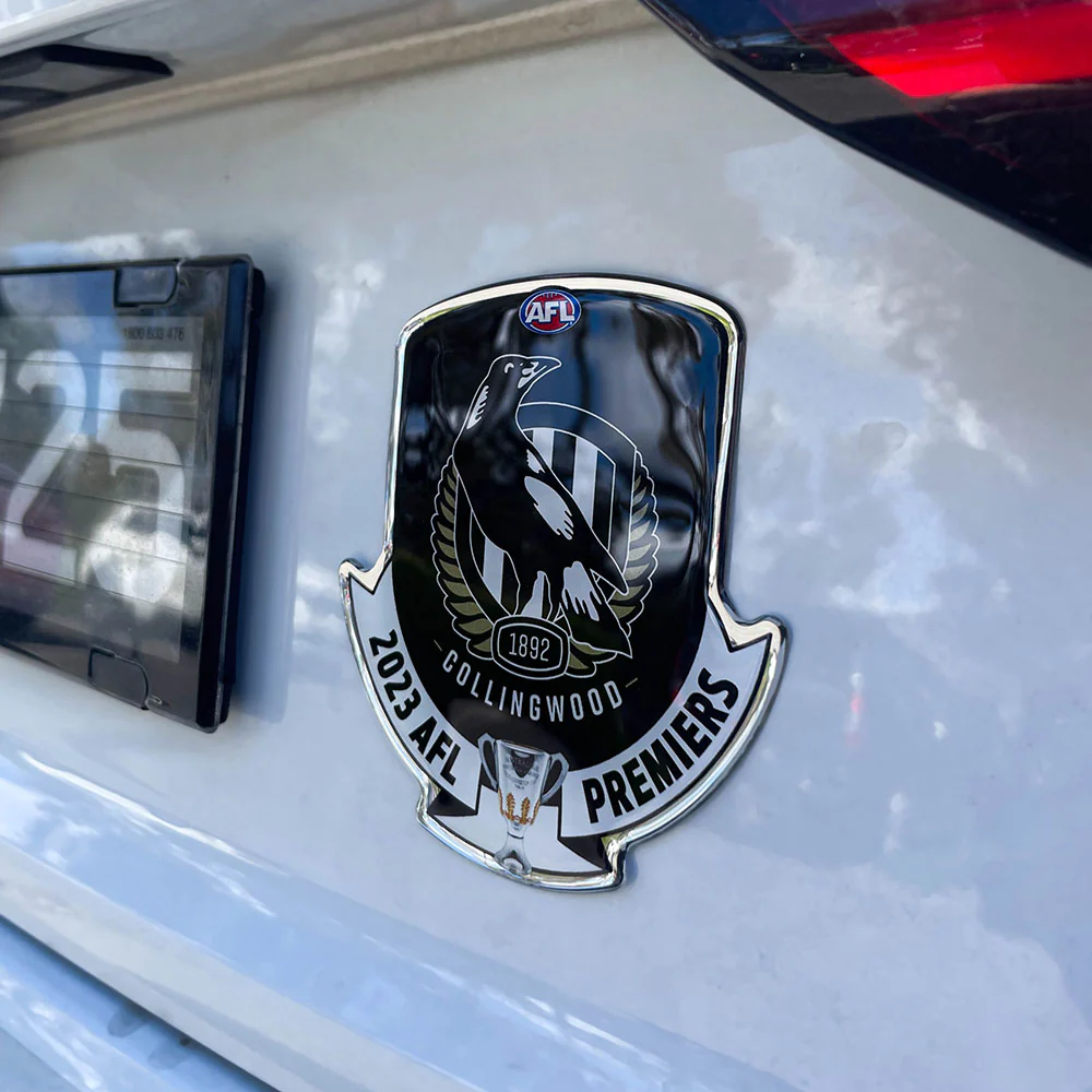Collingwood 2023 Premiers Car Decal - Image 4