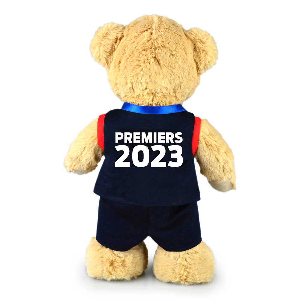 Collingwood 2023 Premiers Limited Edition Bear - Image 2