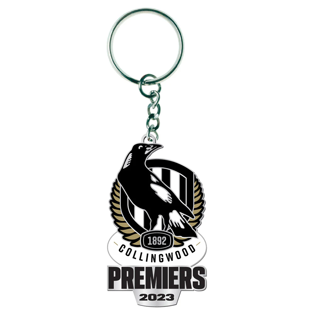 Collingwood 2023 Premiers Logo Keyring
