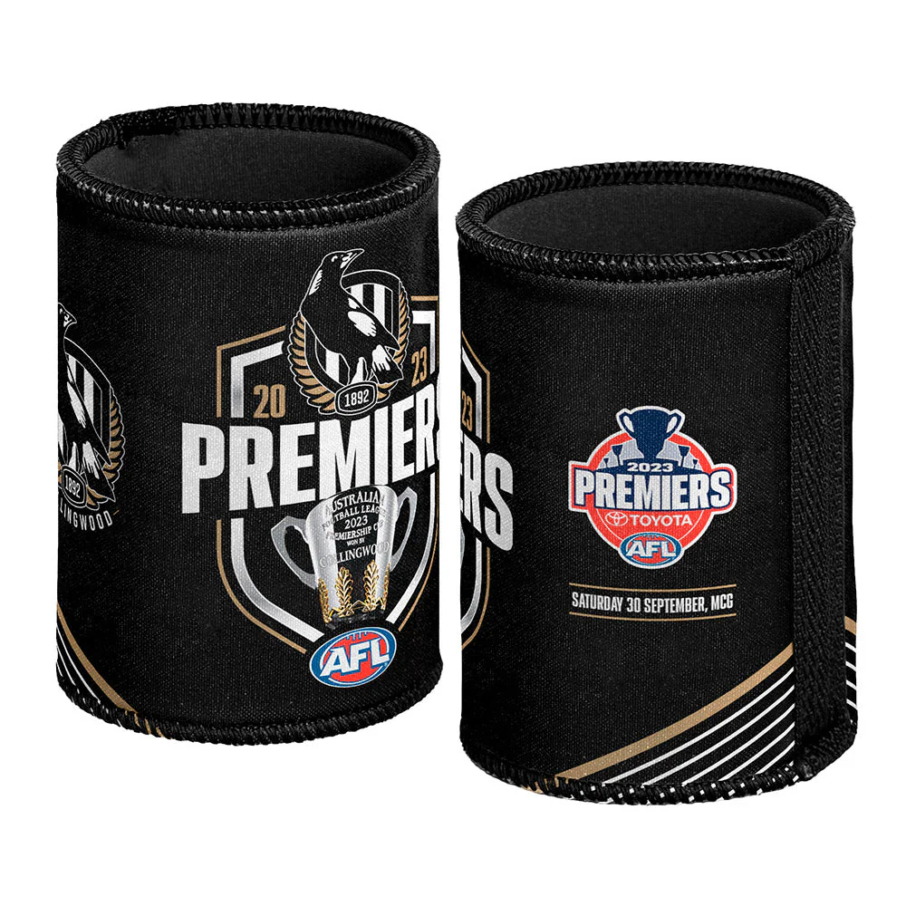 Collingwood 2023 Premiers (no Score) Can Cooler - Image 2
