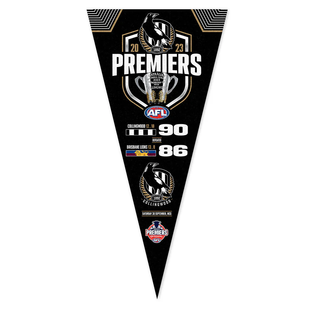 Collingwood 2023 Premiers Pennant - Image 2