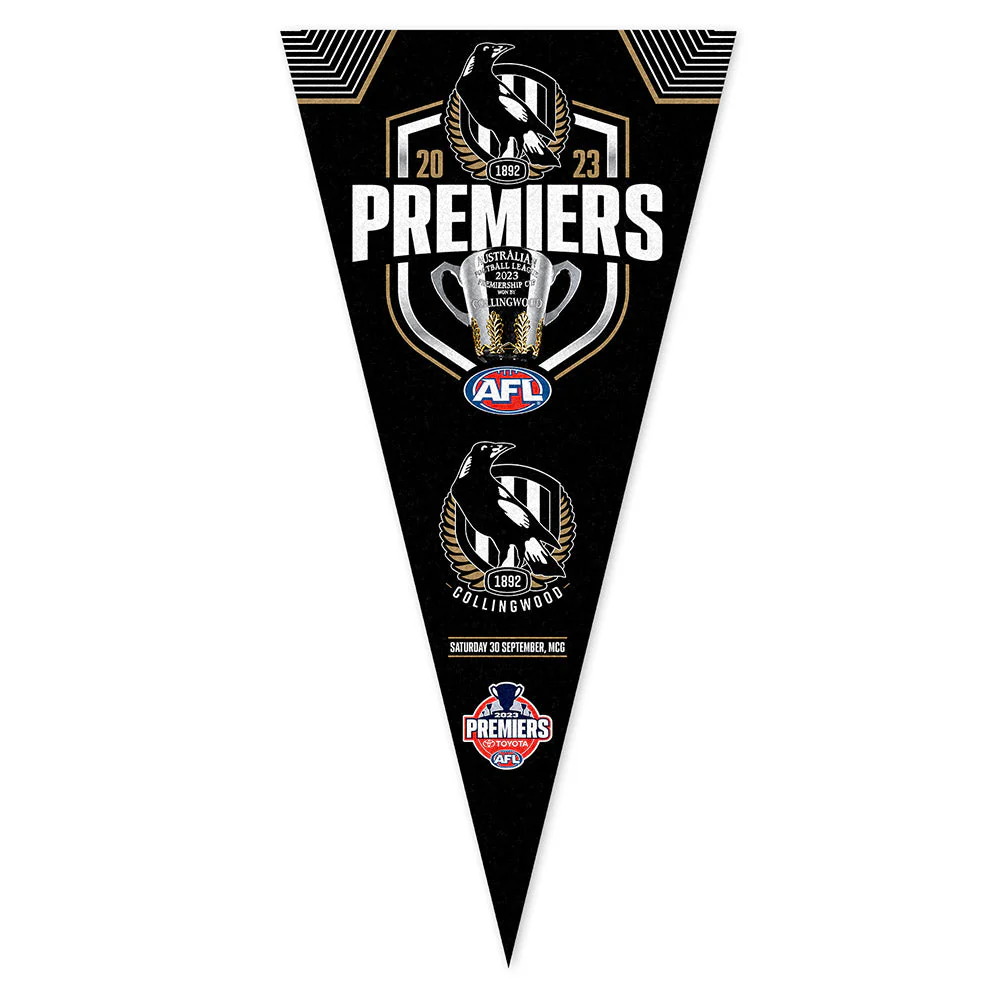 Collingwood 2023 Premiers Pennant - Image 2