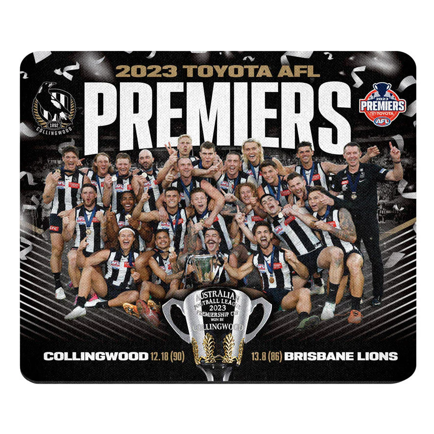 Collingwood 2023 Premiers Team Mouse Mat - Image 2