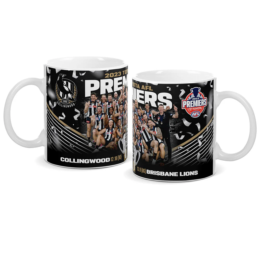 Collingwood 2023 Premiers Team Photo Mug