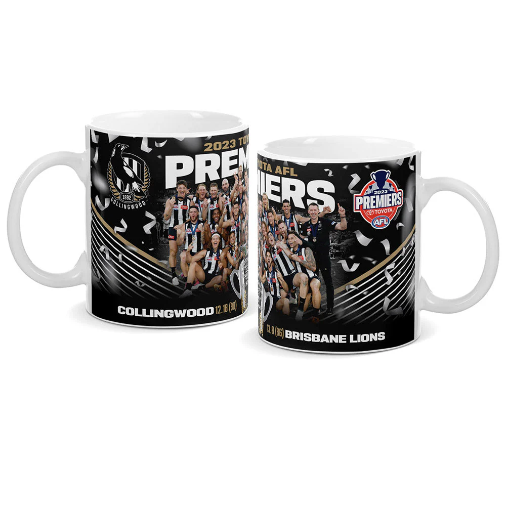 Collingwood 2023 Premiers Team Photo Mug - Image 2