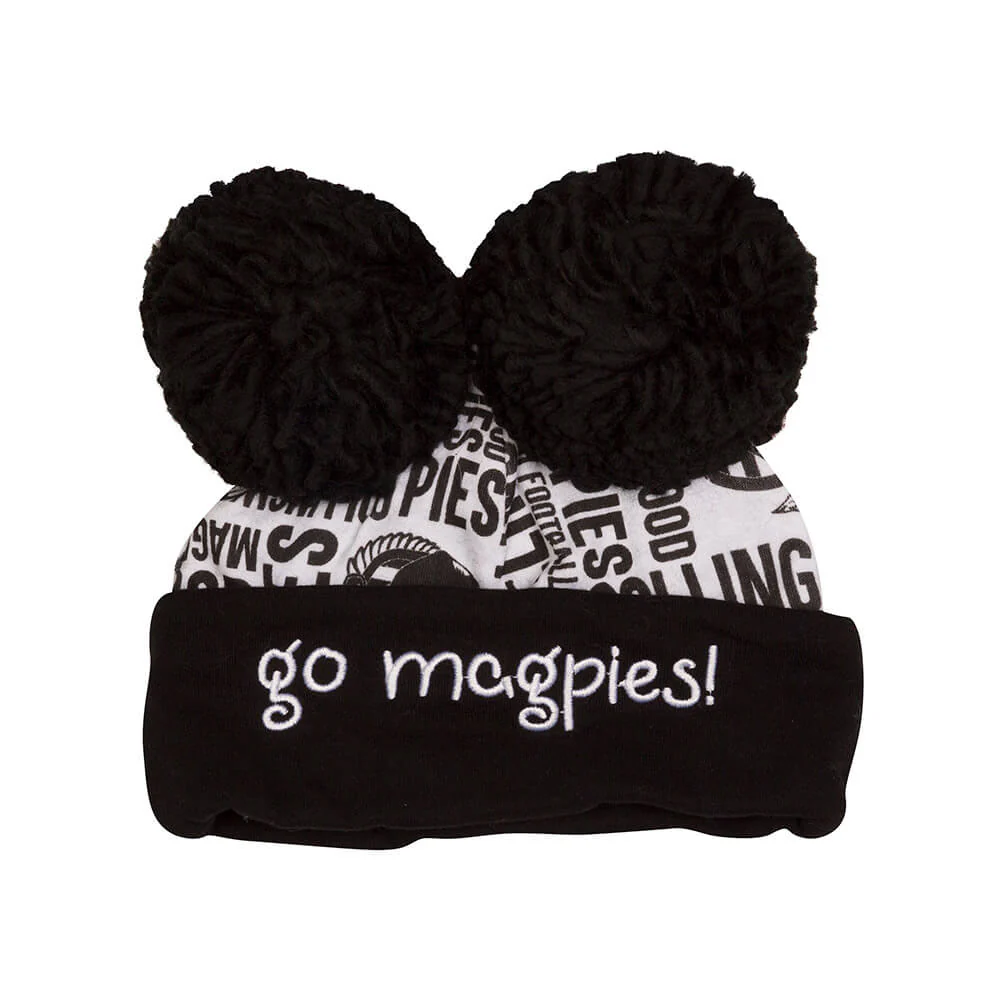 Collingwood Babies Beanie