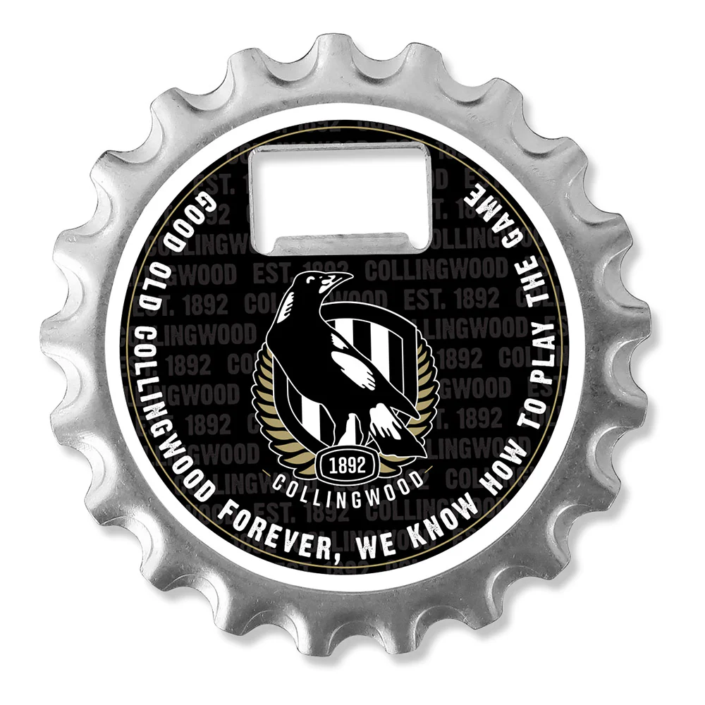 Collingwood Bar 3-In-1 Gadget Opener Coaster Magnet