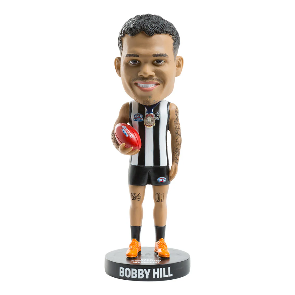 Collingwood Bobblehead: Bobby Hill 2023 Norm Smith Medal