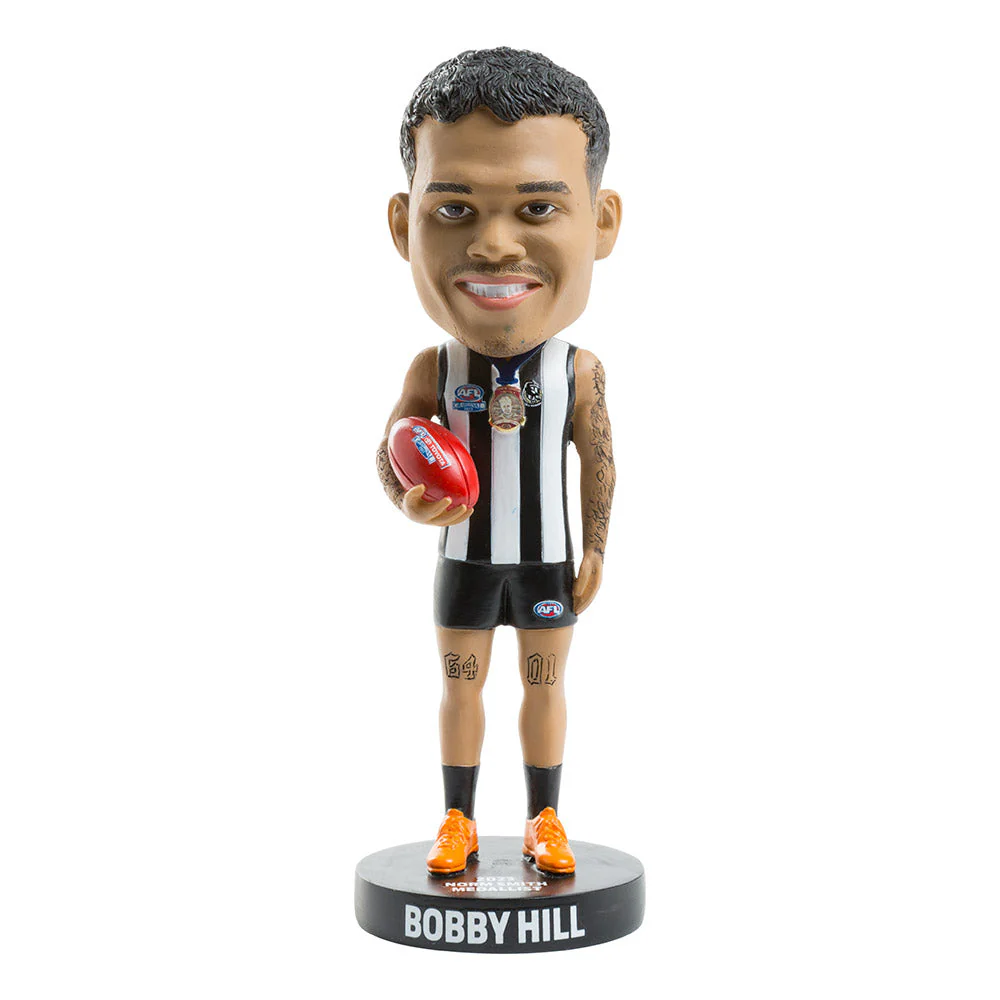 Collingwood Bobblehead: Bobby Hill 2023 Norm Smith Medal - Image 3