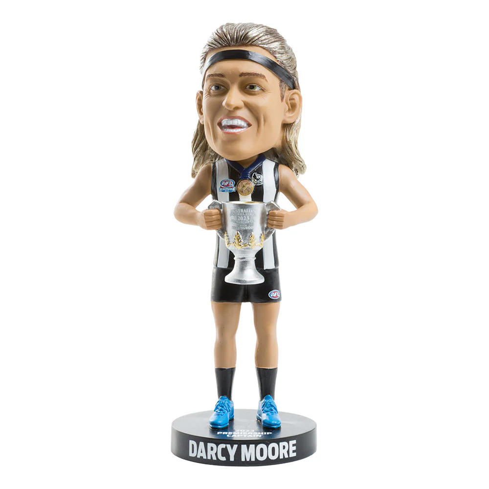 Collingwood Bobblehead : Darcy Moore 2023 Premiership