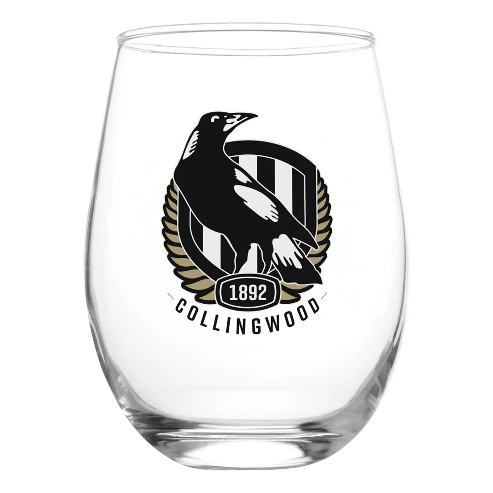 Collingwood Magpies Globe Glass