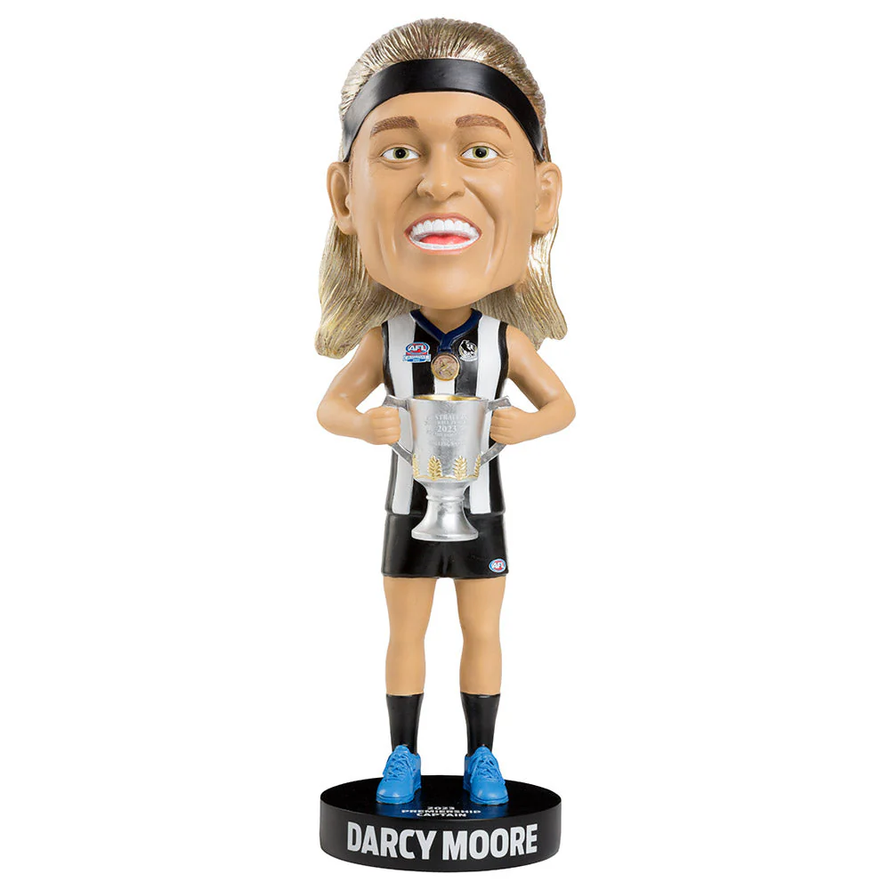 Collingwood Large Bobblehead: Darcy Moore 2023 Premiership - Image 3