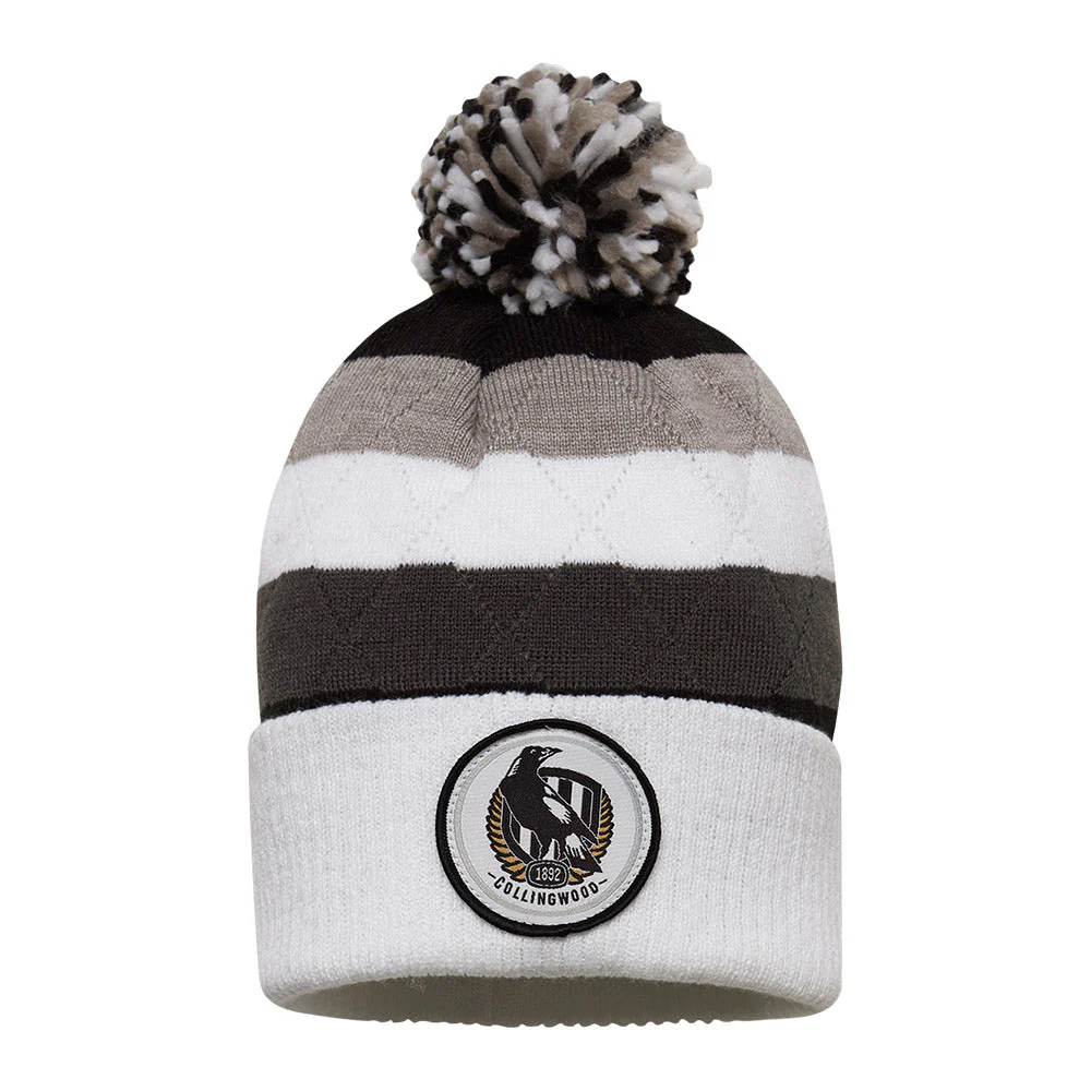 Collingwood Mens Supporter Beanie - Image 2