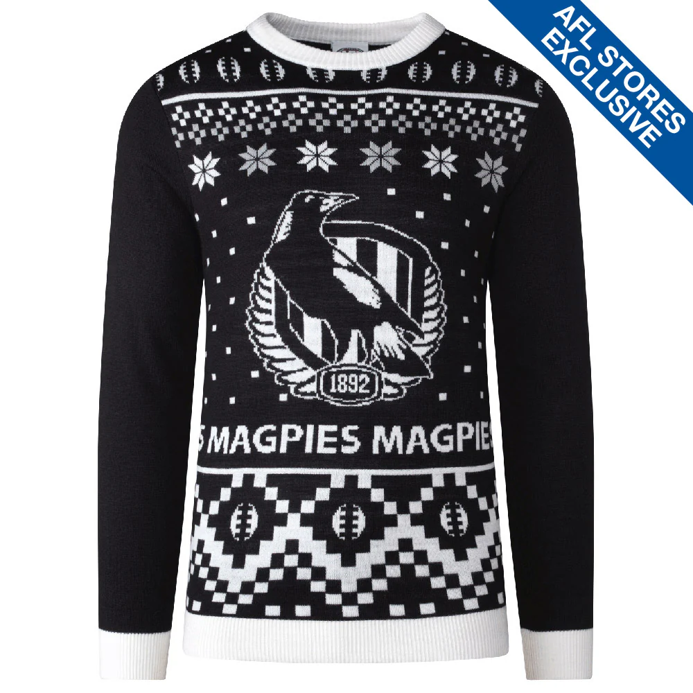 Collingwood Mens Ugly Christmas Sweater