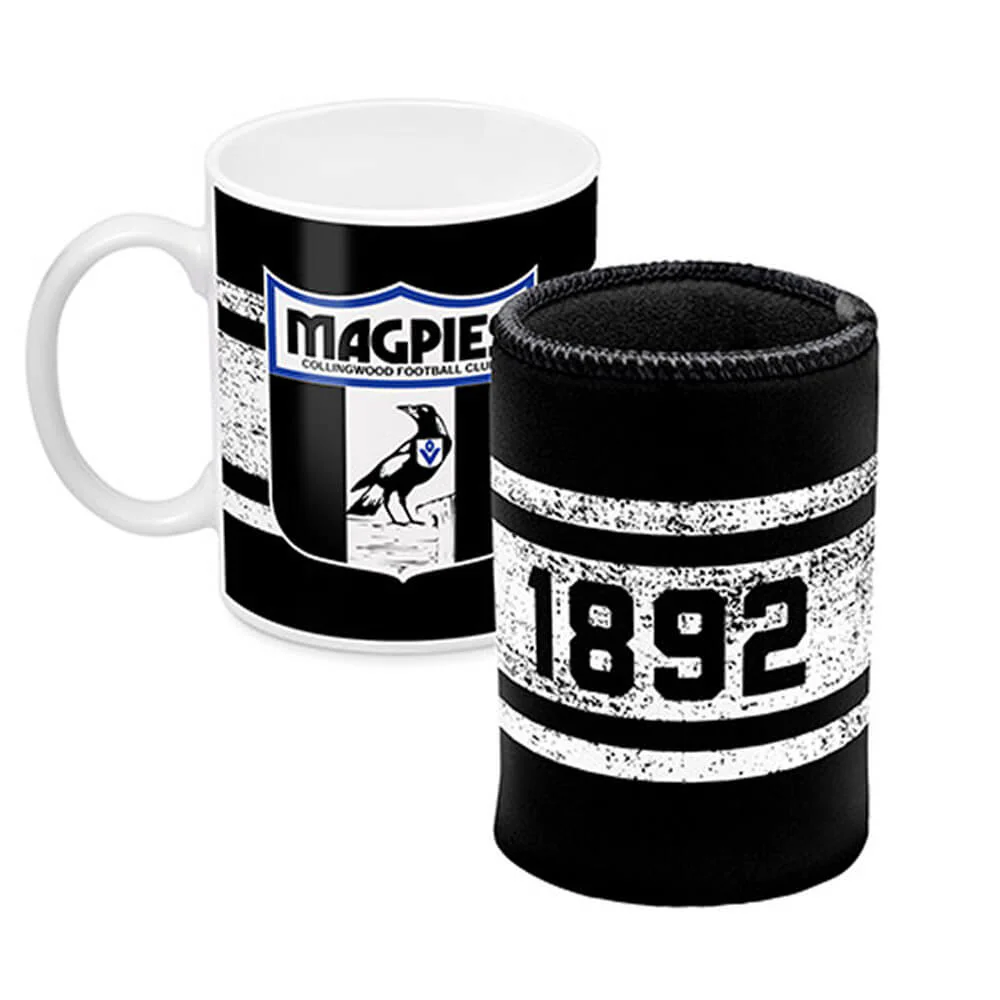 Collingwood Mug And Can Cooler Gift Pack