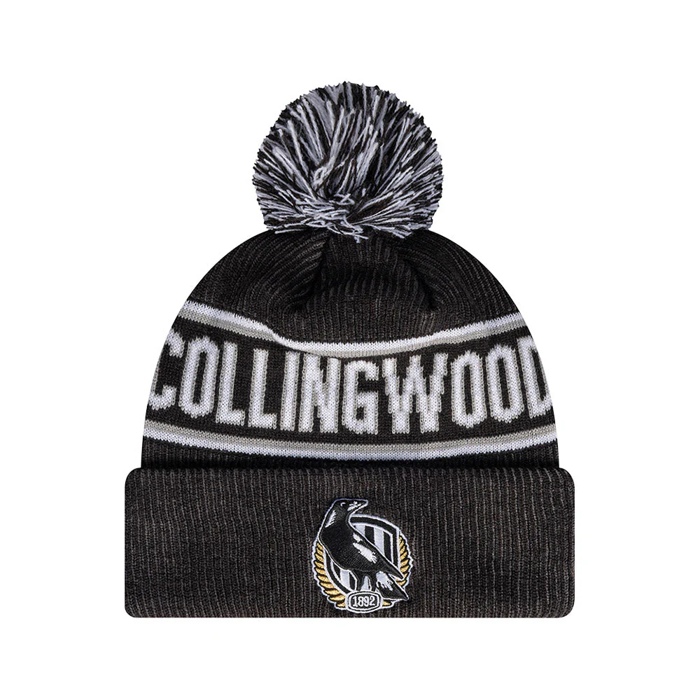 Collingwood New Era 6-Dartcuff Beanie - Image 2