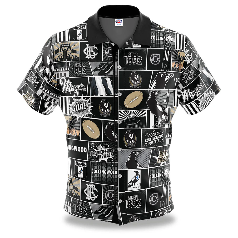 Collingwood Pop Art Shirt - Image 4