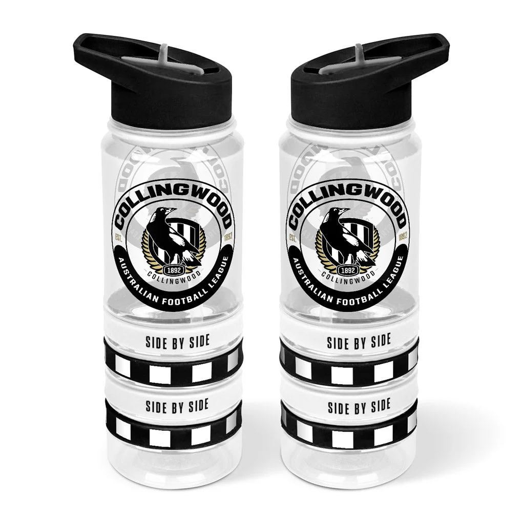 Collingwood Quad Bands Tritan Drink Bottle