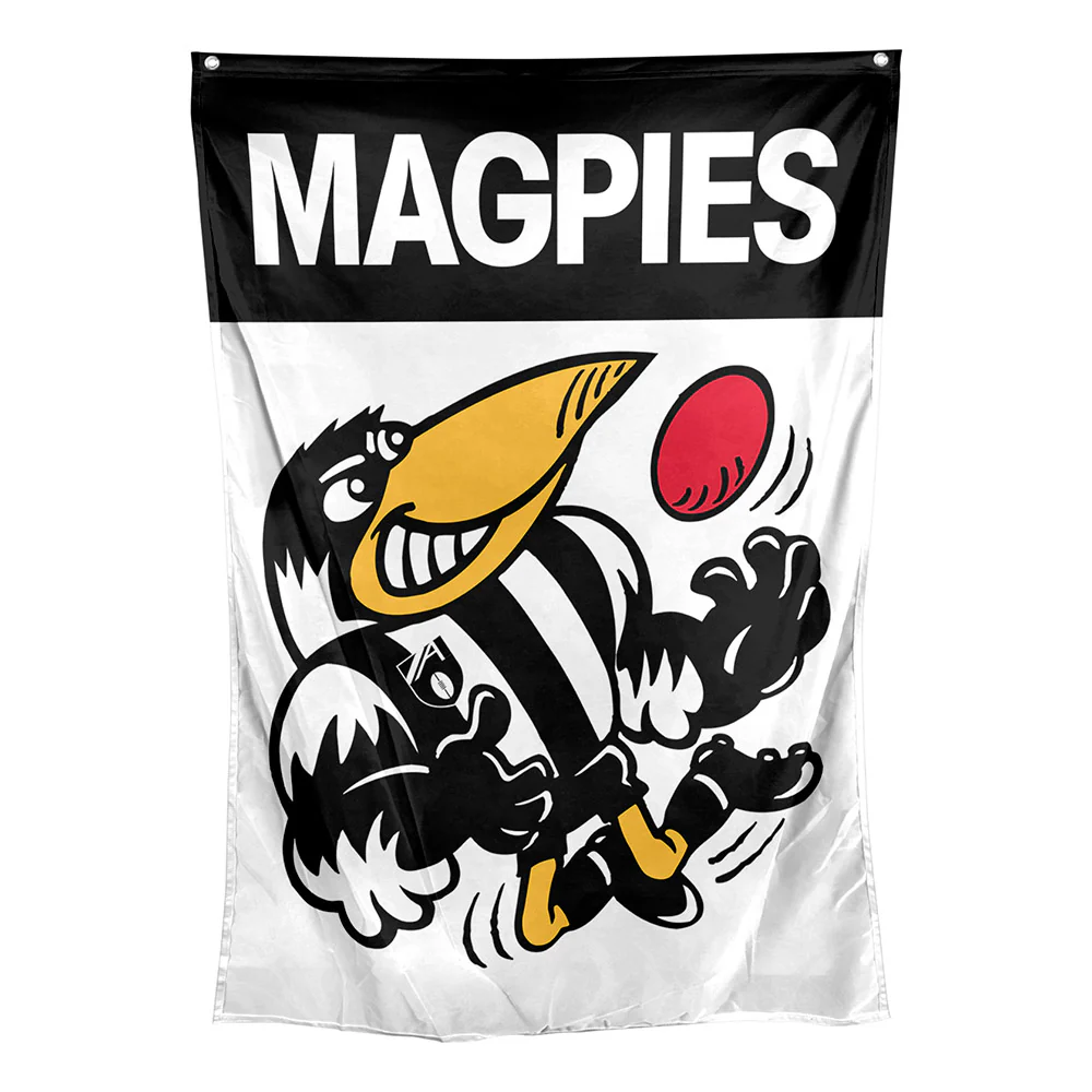 Collingwood Retro Wall Flag