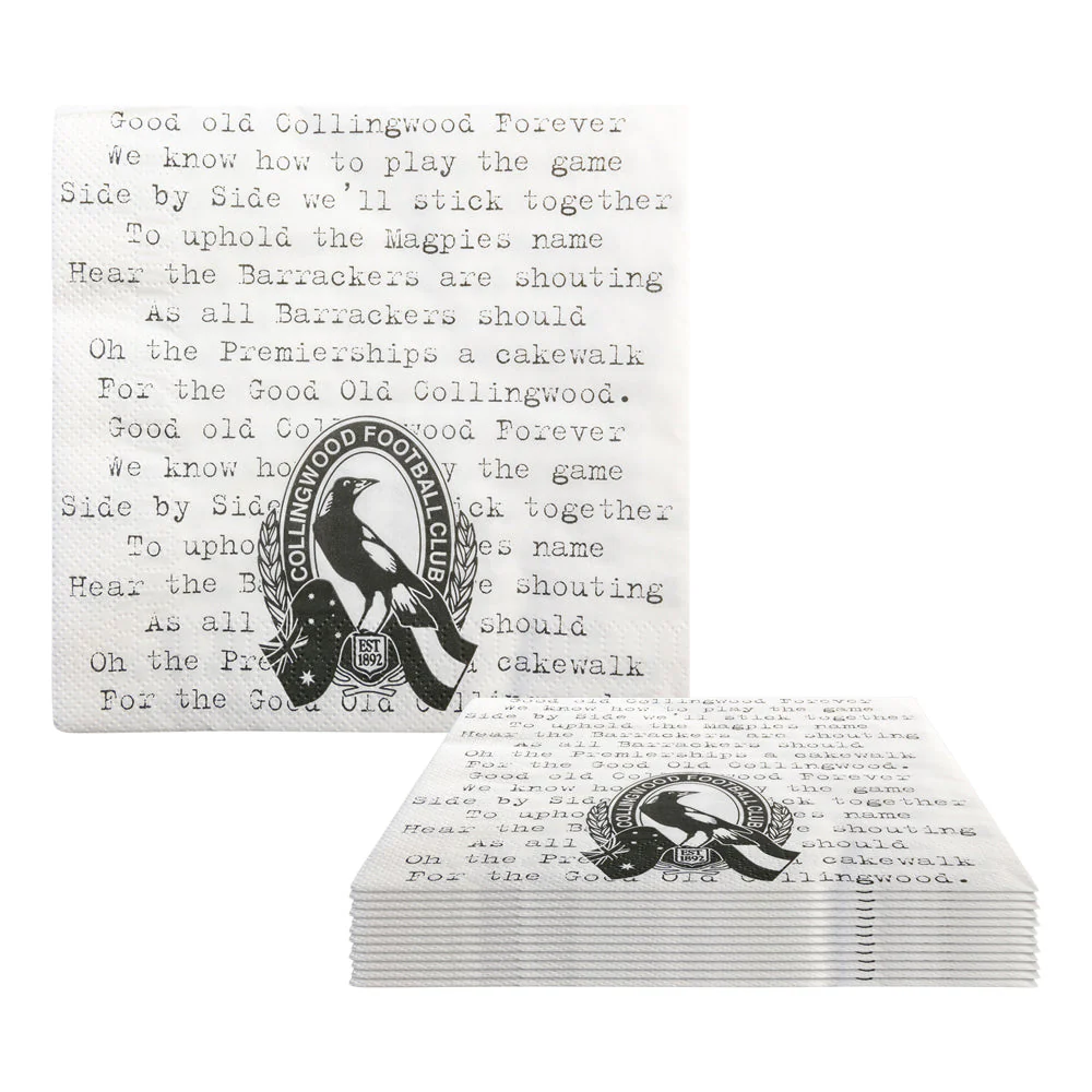 Collingwood Serviettes - Image 2
