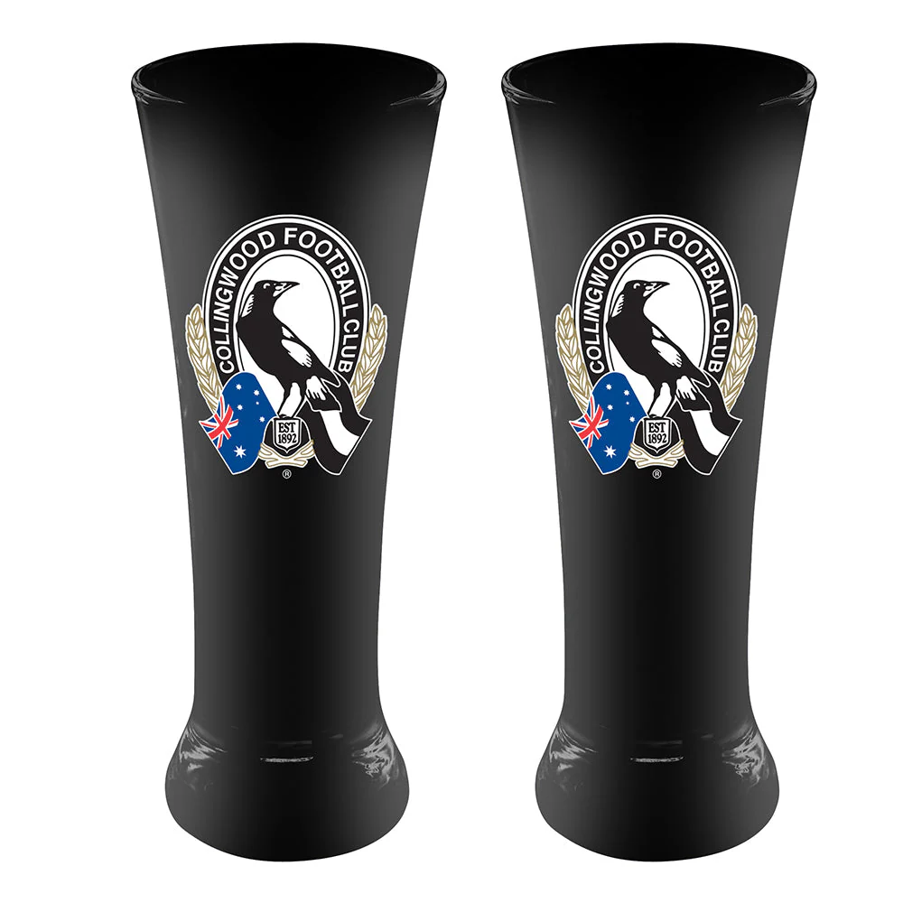 Collingwood Set Of 2 Coloured Glass Skols - Image 2