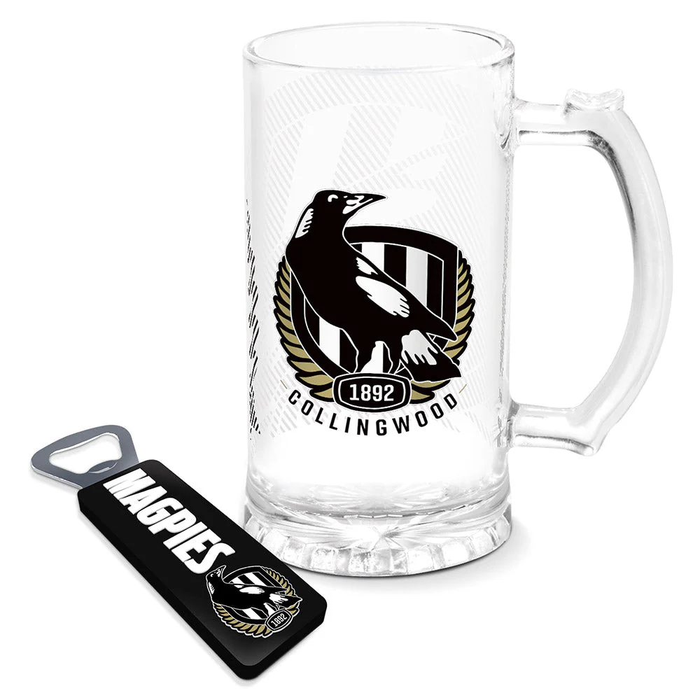 Collingwood Stein Glass & Opener Gift Pack - Image 2
