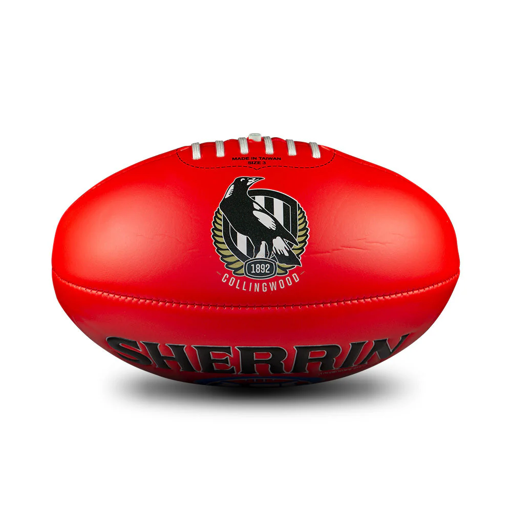 Collingwood Super Soft Touch Song Football - Size 3 - Image 5