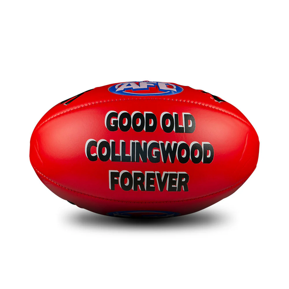 Collingwood Super Soft Touch Song Football - Size 3 - Image 8