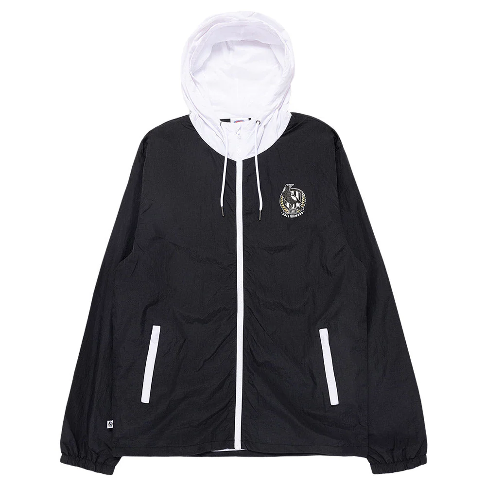 Collingwood Team Crest Full Zip Nylon Windbreaker - Image 5