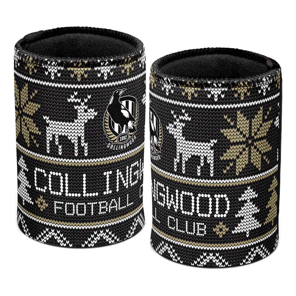 Collingwood Christmas Can Cooler - Image 2