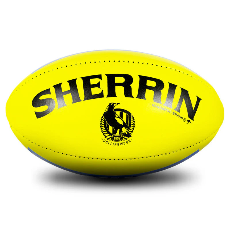 Collingwood Yellow Official Game Ball - Image 5