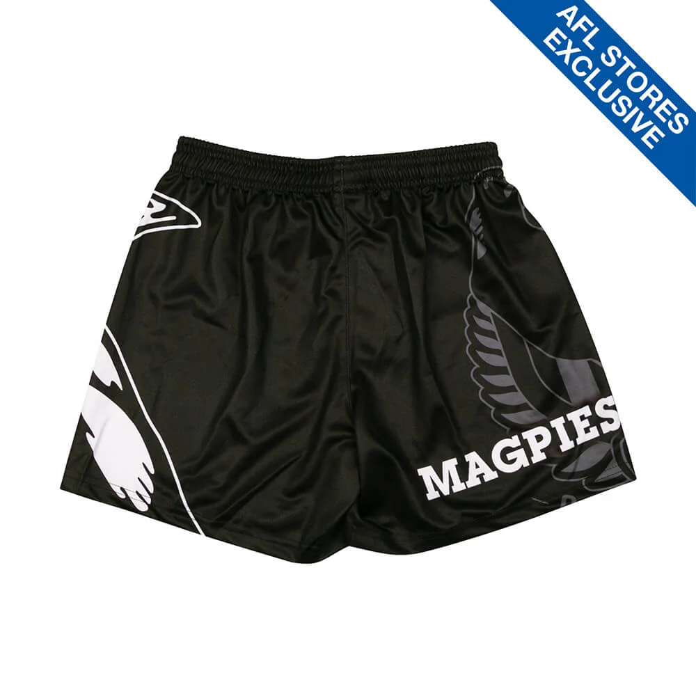 Collingwood Youth Logo Footy Shorts - Image 5