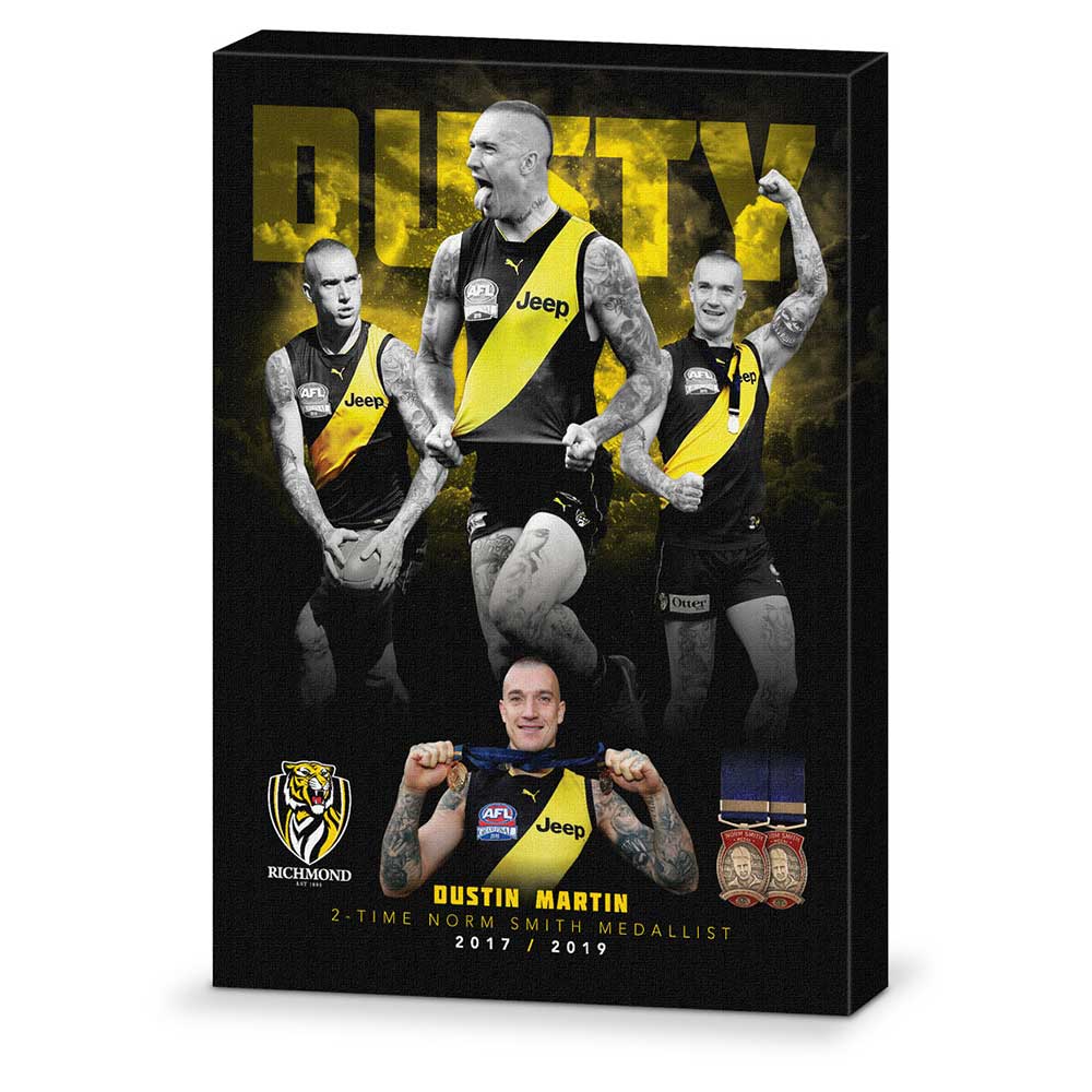 Dusty 2019 Norm Smith Medallist Canvas - Image 2