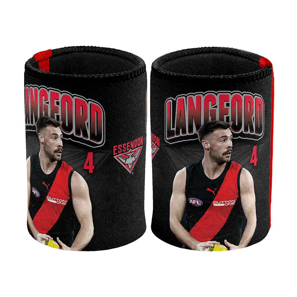 Essendon Player Can Cooler Kyle Langford